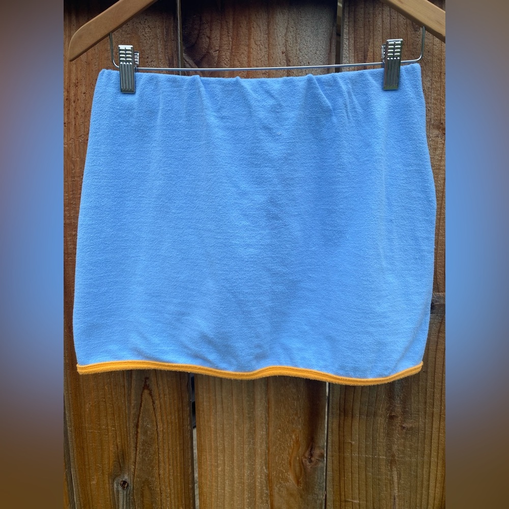 FRANKIES BIKINIS Terry Cloth Cover-Up Skirt
